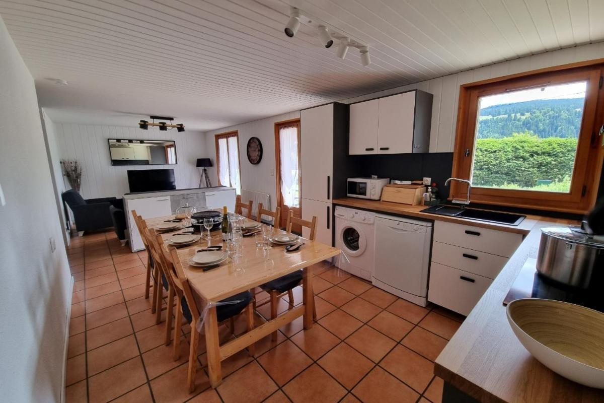Ferienwohnung Le Petit Bois Les Rousses Exterior foto